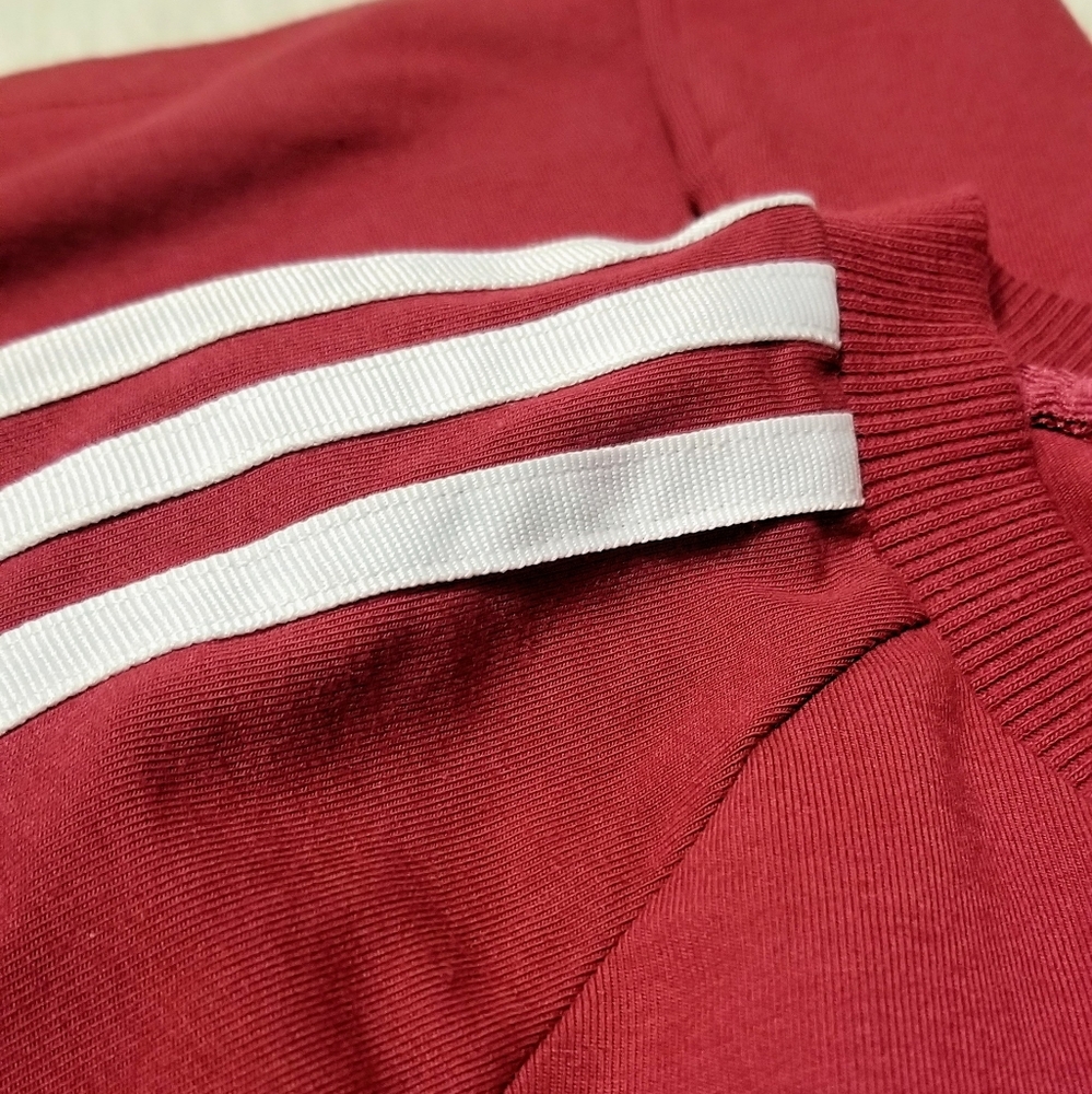 ADIDAS Originals Three Stripe Midi Ruby Dress - Picture 12 of 16